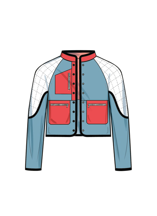 Simplicity Sewing Pattern 9896 Unisex Jacket In Two Lengths from Jaycotts Sewing Supplies