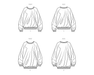 Simplicity Sewing Pattern 9897 Unisex Sweatshirt By Norris Danta Ford from Jaycotts Sewing Supplies