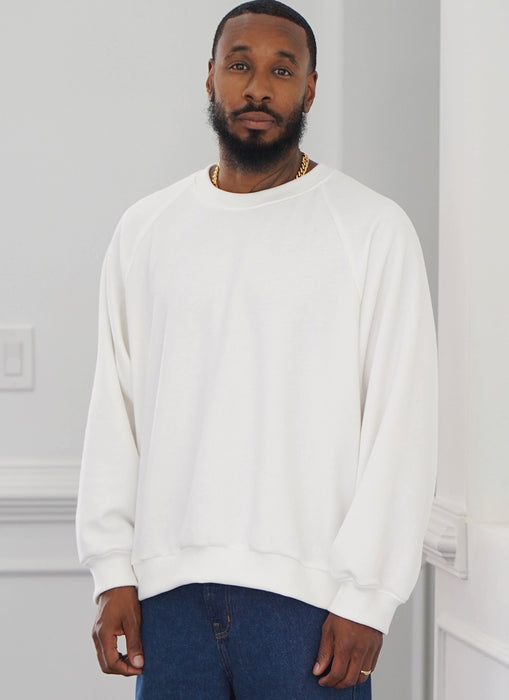 Simplicity Sewing Pattern 9897 Unisex Sweatshirt By Norris Danta Ford from Jaycotts Sewing Supplies
