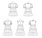Simplicity Sewing Pattern 9900 Girls' Dress with Sleeve and Length Variations from Jaycotts Sewing Supplies