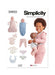 Simplicity Sewing Pattern 9903 15” Doll Clothes By Andrea Schewe Designs from Jaycotts Sewing Supplies