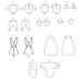 Simplicity Sewing Pattern 9903 15” Doll Clothes By Andrea Schewe Designs from Jaycotts Sewing Supplies