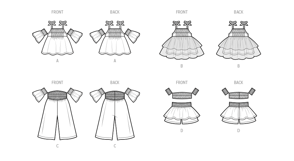Simplicity Sewing Pattern 9904 18" Doll Clothes By Carla Reiss Design from Jaycotts Sewing Supplies
