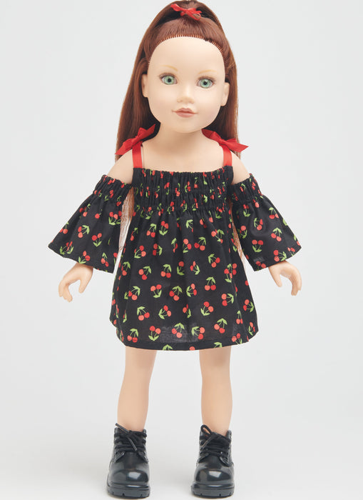 Simplicity Sewing Pattern 9904 18" Doll Clothes By Carla Reiss Design from Jaycotts Sewing Supplies
