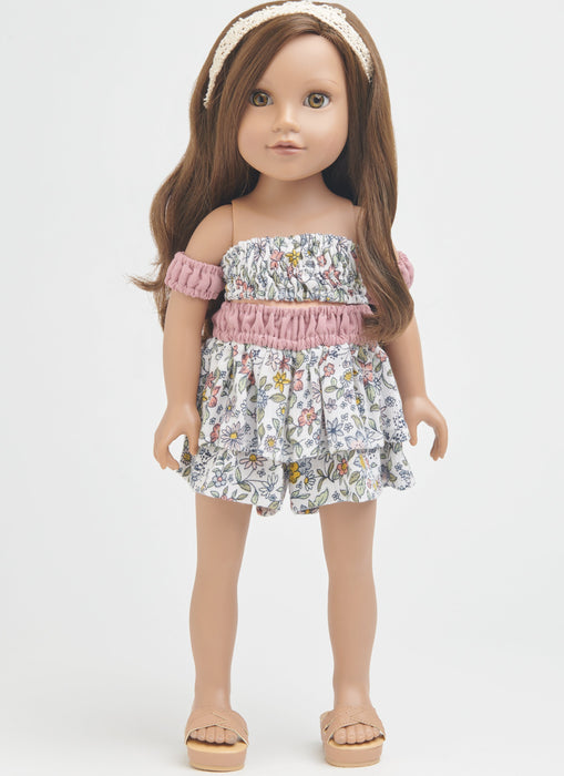 Simplicity Sewing Pattern 9904 18" Doll Clothes By Carla Reiss Design from Jaycotts Sewing Supplies