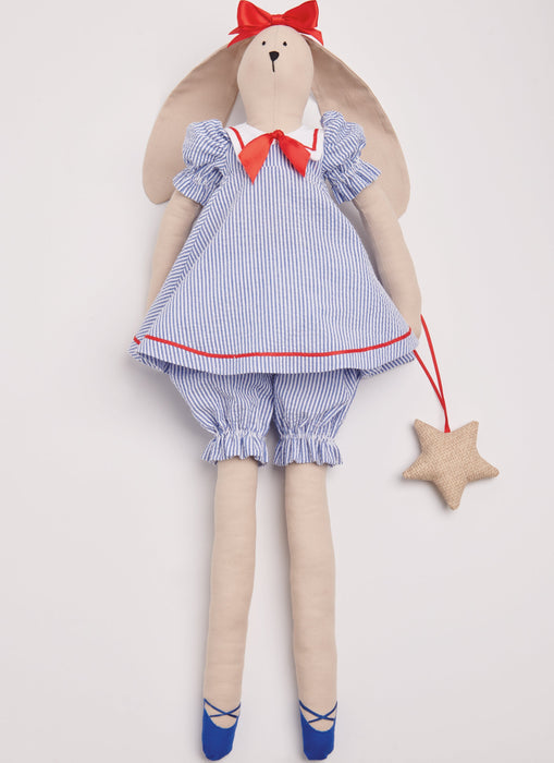 Simplicity Sewing Pattern 9905 Slender Plush Bunny Elaine Heigl Designs from Jaycotts Sewing Supplies