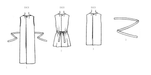 Simplicity Sewing Pattern 9906 Misses' 1960's Apron in Two Lengths from Jaycotts Sewing Supplies