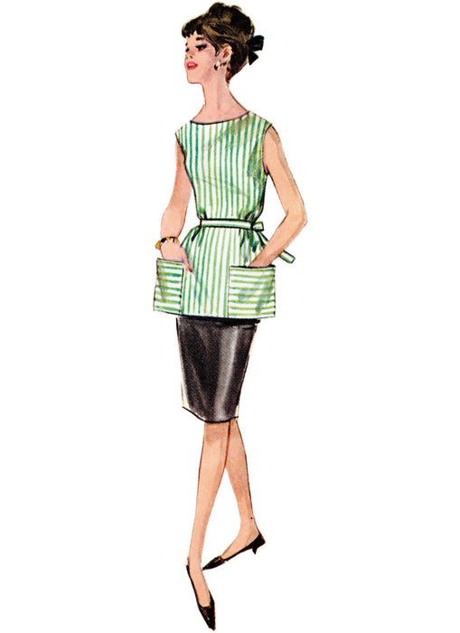 Simplicity Sewing Pattern 9906 Misses' 1960's Apron in Two Lengths from Jaycotts Sewing Supplies