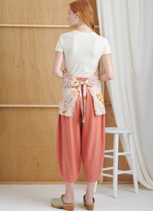 Simplicity Sewing Pattern 9907 Misses' Aprons and Pants By Elaine Heigl Designs from Jaycotts Sewing Supplies