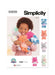 Simplicity Sewing Pattern 9909 Plush Animals By Carla Reiss Design from Jaycotts Sewing Supplies