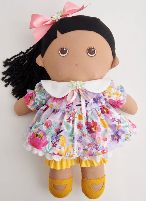 Simplicity Sewing Pattern 9910 Plush dolls and plush pets By Elaine Heigl Designs from Jaycotts Sewing Supplies