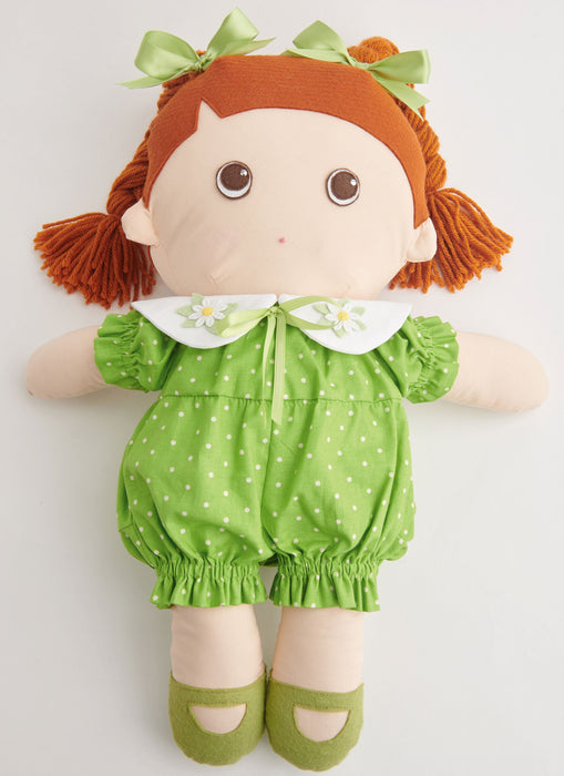 Simplicity Sewing Pattern 9910 Plush dolls and plush pets By Elaine Heigl Designs from Jaycotts Sewing Supplies