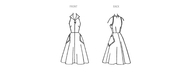 Simplicity Sewing Pattern 9913 Misses' 1950's Dress from Jaycotts Sewing Supplies