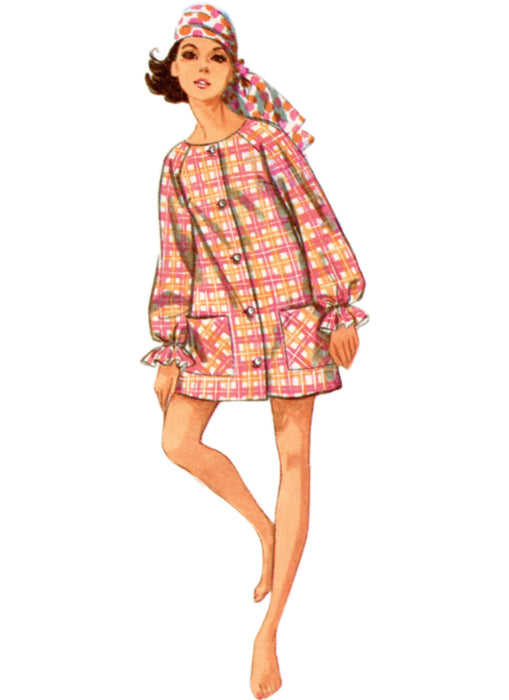 Simplicity Sewing Pattern 9914 for 1960's Beach Cover-Up and Robe from Jaycotts Sewing Supplies