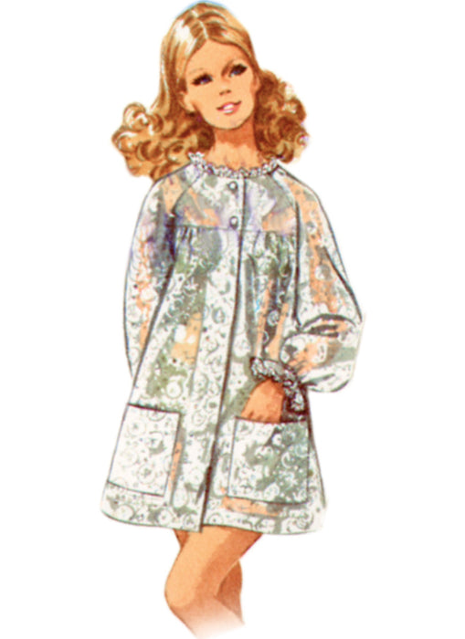 Simplicity Sewing Pattern 9914 for 1960's Beach Cover-Up and Robe from Jaycotts Sewing Supplies