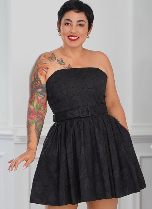Simplicity Sewing Pattern 9917 Misses' Dresses and Belt by Mimi G Style from Jaycotts Sewing Supplies