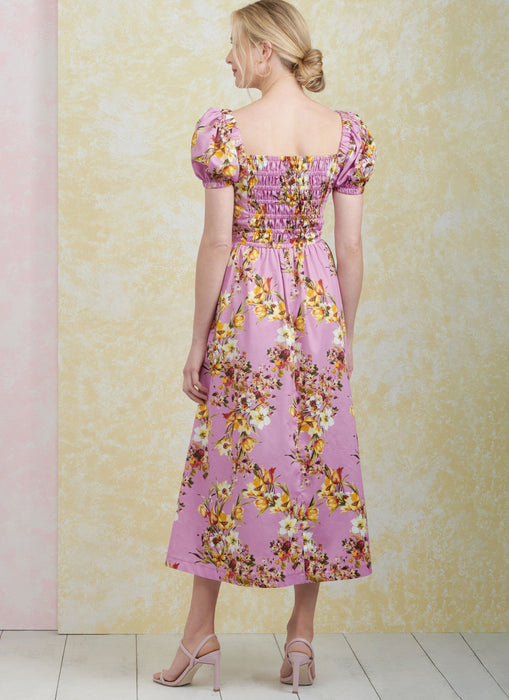 Simplicity Sewing Pattern 9918 Misses' Dress with Sleeve and Length Variations from Jaycotts Sewing Supplies