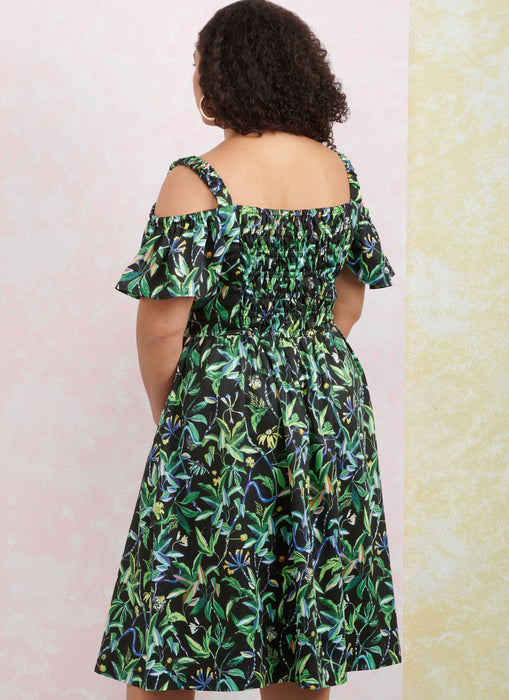 Simplicity Sewing Pattern 9919 Women's Dress with Sleeve and Length Variations from Jaycotts Sewing Supplies