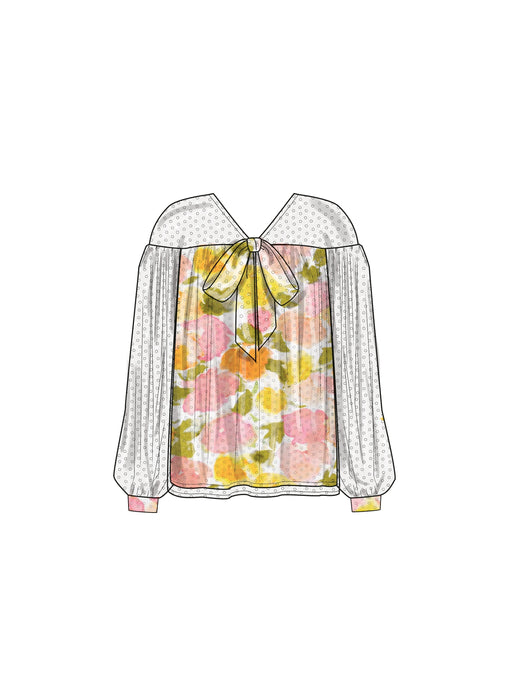 Simplicity Sewing Pattern 9921 Misses' Top with Sleeve Variations from Jaycotts Sewing Supplies