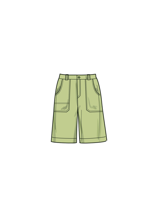 Simplicity Sewing Pattern 9923 Misses' Pants in Two Lengths and Shorts from Jaycotts Sewing Supplies
