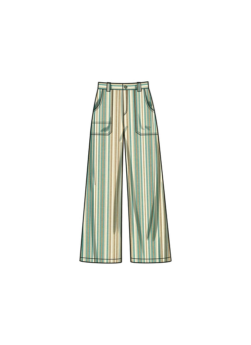 Simplicity Sewing Pattern 9923 Misses' Pants in Two Lengths and Shorts from Jaycotts Sewing Supplies