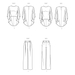 Simplicity Sewing Pattern 9926 Misses' and Women's Tops and Pants from Jaycotts Sewing Supplies