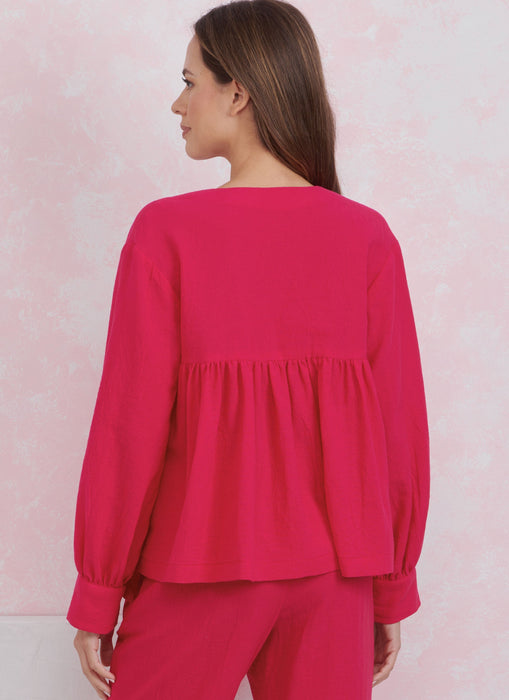 Simplicity Sewing Pattern 9928 Misses' Lounge Tops, Pants and Shorts from Jaycotts Sewing Supplies
