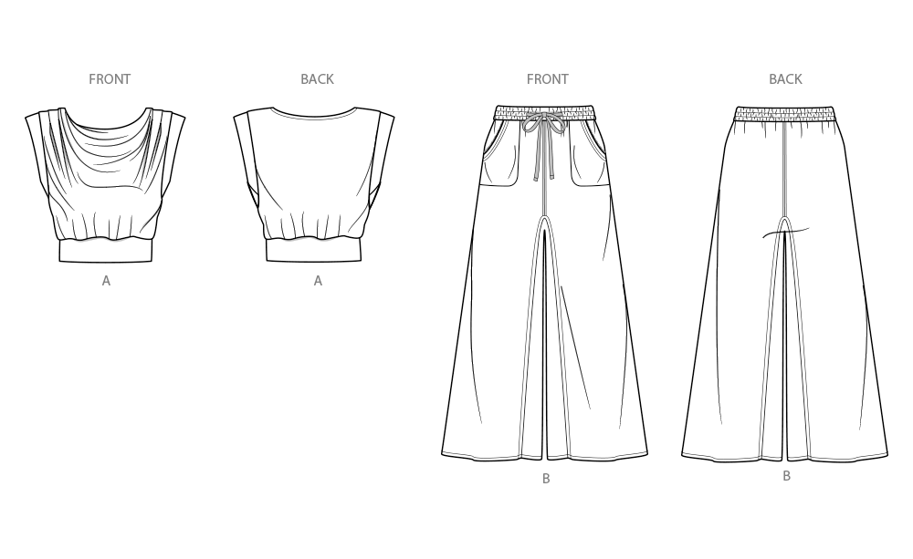 Simplicity Sewing Pattern 9929 Misses' and Women's Lounge Set by Mimi G Style from Jaycotts Sewing Supplies