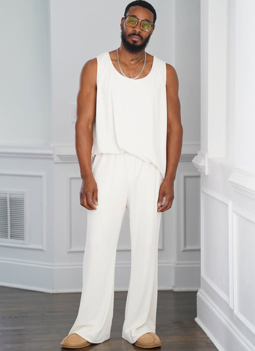 Simplicity Sewing Pattern 9931 Men's Loungewear and robe by Norris Danta Ford from Jaycotts Sewing Supplies