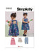 Simplicity Sewing Pattern 9932 Toddlers' Dress, Top and Pants from Jaycotts Sewing Supplies
