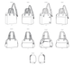 Simplicity Sewing Pattern 9935 Totes and Pickleball Paddle Cover from Jaycotts Sewing Supplies
