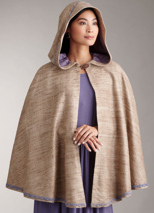 Simplicity Pattern 9944 Misses' Capelet and Cape from Jaycotts Sewing Supplies