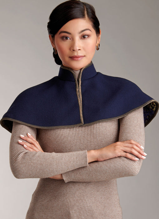 Simplicity Pattern 9944 Misses' Capelet and Cape from Jaycotts Sewing Supplies