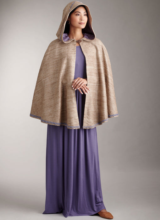 Simplicity Pattern 9944 Misses' Capelet and Cape from Jaycotts Sewing Supplies