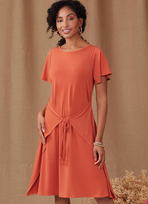 Simplicity Sewing Pattern 9947 easy to sew Knit Dress from Jaycotts Sewing Supplies