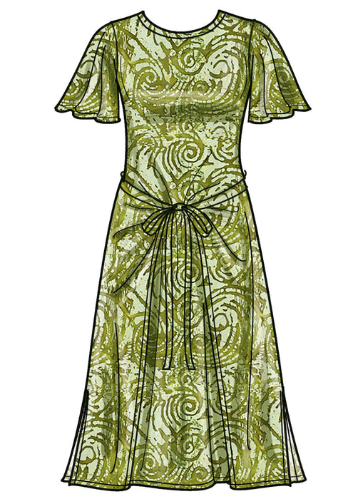 Simplicity Sewing Pattern 9947 easy to sew Knit Dress from Jaycotts Sewing Supplies