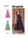 Simplicity Sewing Pattern 9949 Flared Halter Neck Dress from Jaycotts Sewing Supplies