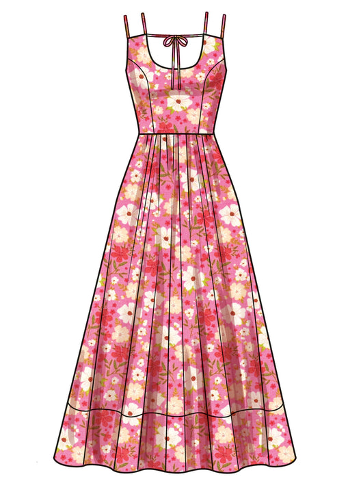Simplicity Sewing Pattern 9950 Spaghetti Strap Dress from Jaycotts Sewing Supplies