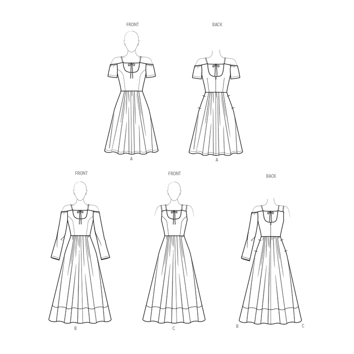 Simplicity Sewing Pattern 9950 Spaghetti Strap Dress from Jaycotts Sewing Supplies