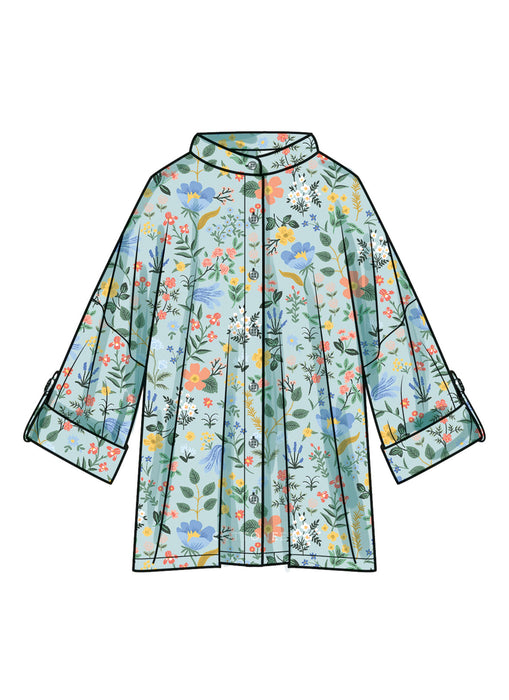 Simplicity Sewing Pattern 9952 Oversized Shirts from Jaycotts Sewing Supplies
