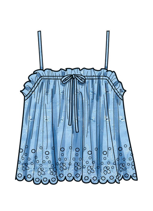Simplicity Sewing Pattern 9953 Tops from Jaycotts Sewing Supplies