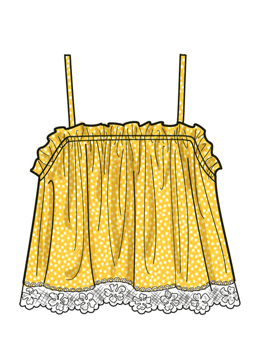 Simplicity Sewing Pattern 9953 Tops from Jaycotts Sewing Supplies