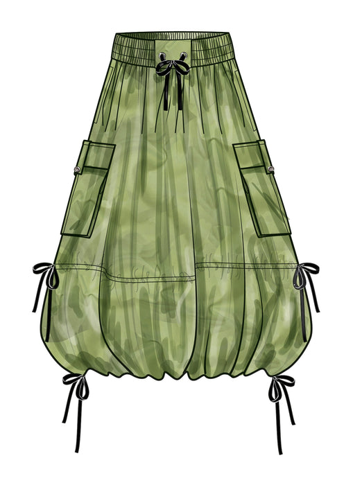 Simplicity Sewing Pattern 9954 Balloon Skirts from Jaycotts Sewing Supplies