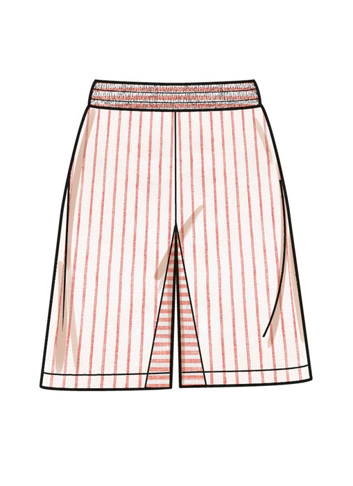 Simplicity Sewing Pattern 9956 Wide Leg Trousers and shorts from Jaycotts Sewing Supplies