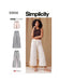 Simplicity Sewing Pattern 9956 Wide Leg Trousers and shorts from Jaycotts Sewing Supplies