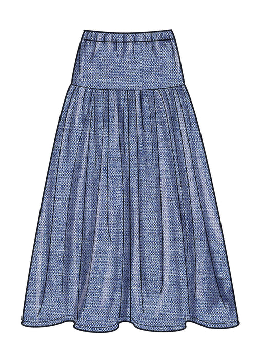 Simplicity Sewing Pattern 9958 Flouncy Top and Skirt from Jaycotts Sewing Supplies