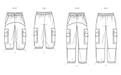 Simplicity Sewing Pattern 9959 Unisex Cargo Pants from Jaycotts Sewing Supplies