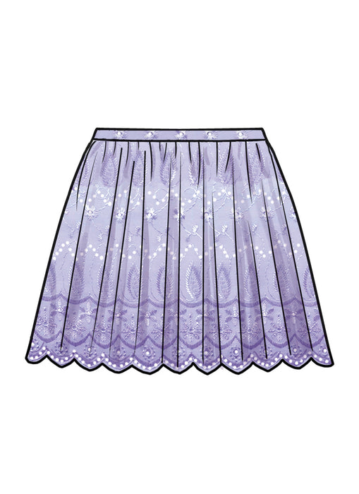 Simplicity Sewing Pattern 9963 Girls Tops, Skirts, and Dresses from Jaycotts Sewing Supplies