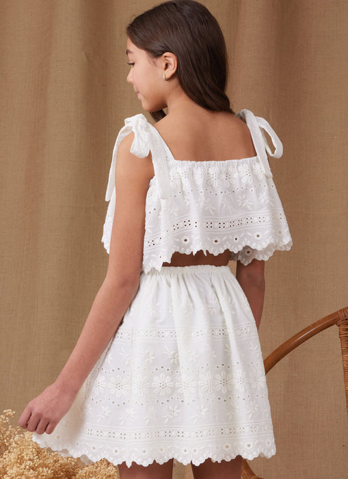 Simplicity Sewing Pattern 9963 Girls Tops, Skirts, and Dresses from Jaycotts Sewing Supplies