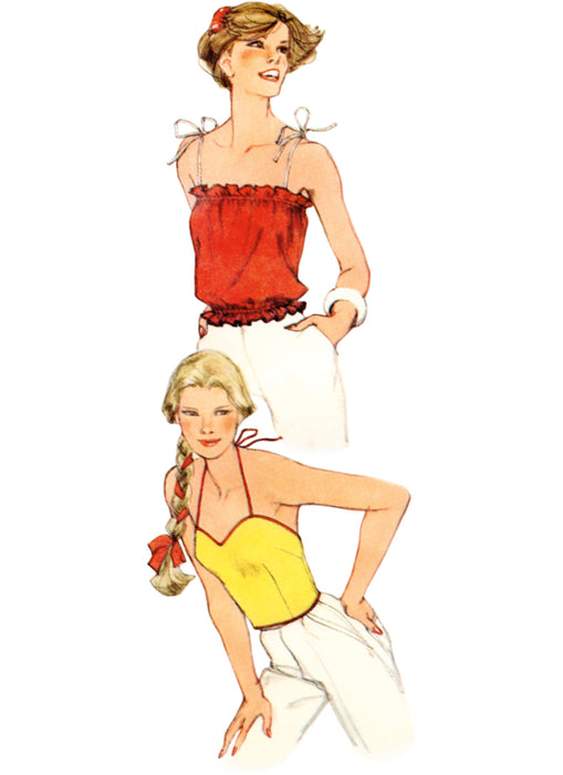 Simplicity Sewing Pattern 9966 Vintage 1980's Tops from Jaycotts Sewing Supplies
